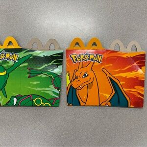 Pokemon McDonald’s Boxes